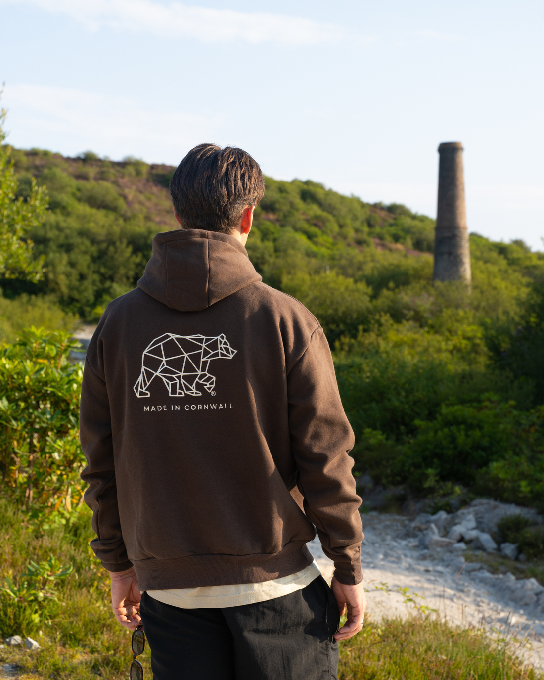 Bear Heavyweight Hoodie - Brown