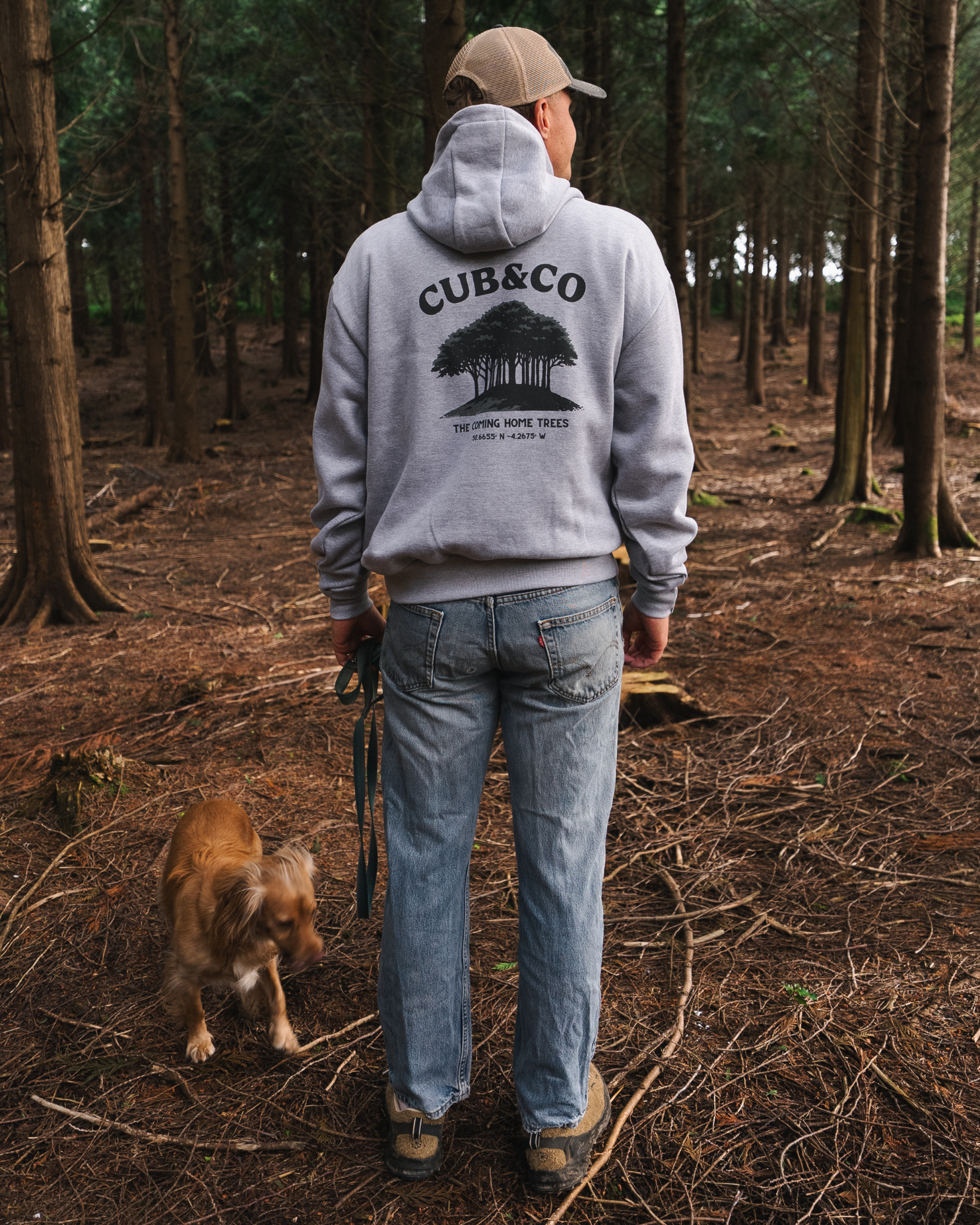 Coming Home Heavyweight Hoodie- Heather Grey