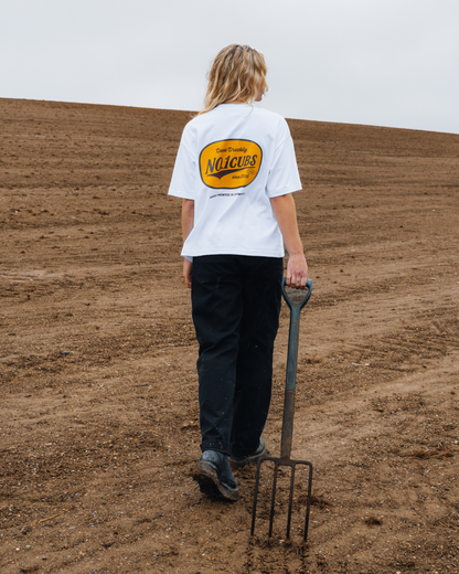 Dreckly Heavyweight Box T-Shirt - White