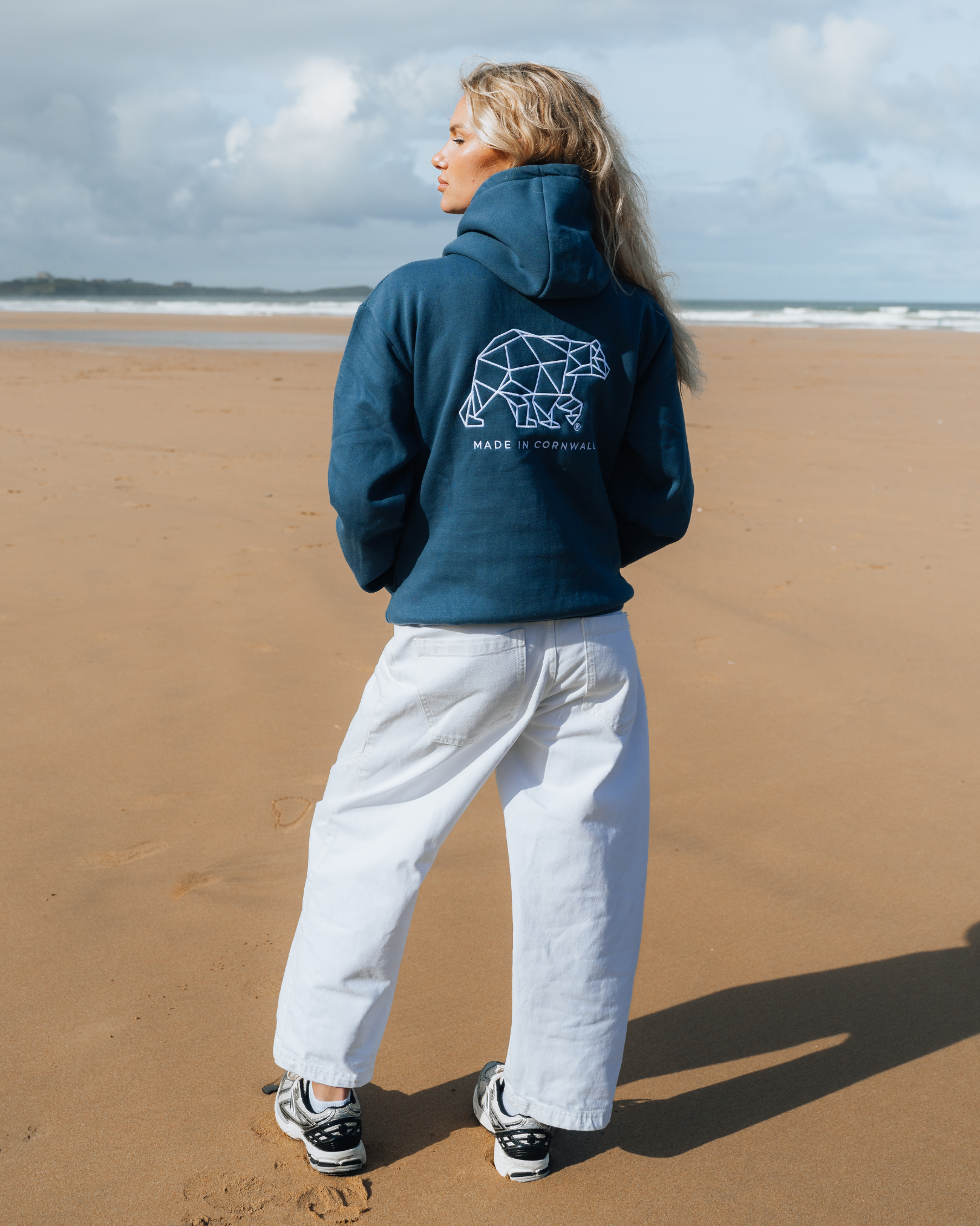 Polybear Heavyweight Hoodie - Vintage Blue