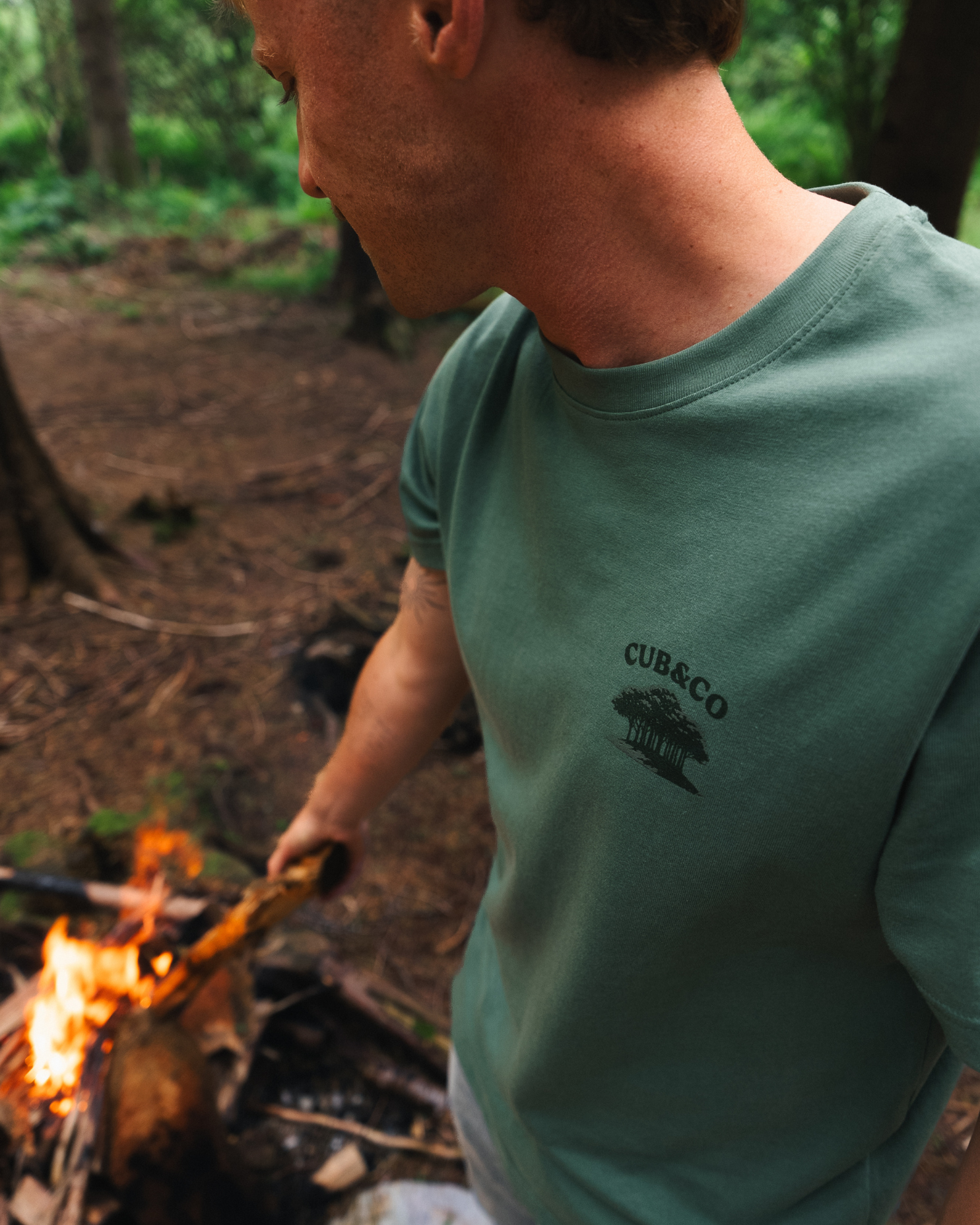 Coming Home T-Shirt - Sage Green