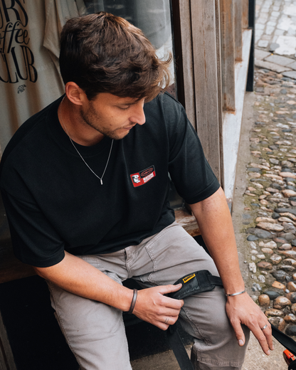 Maintenance Heavyweight Box T-Shirt - Black