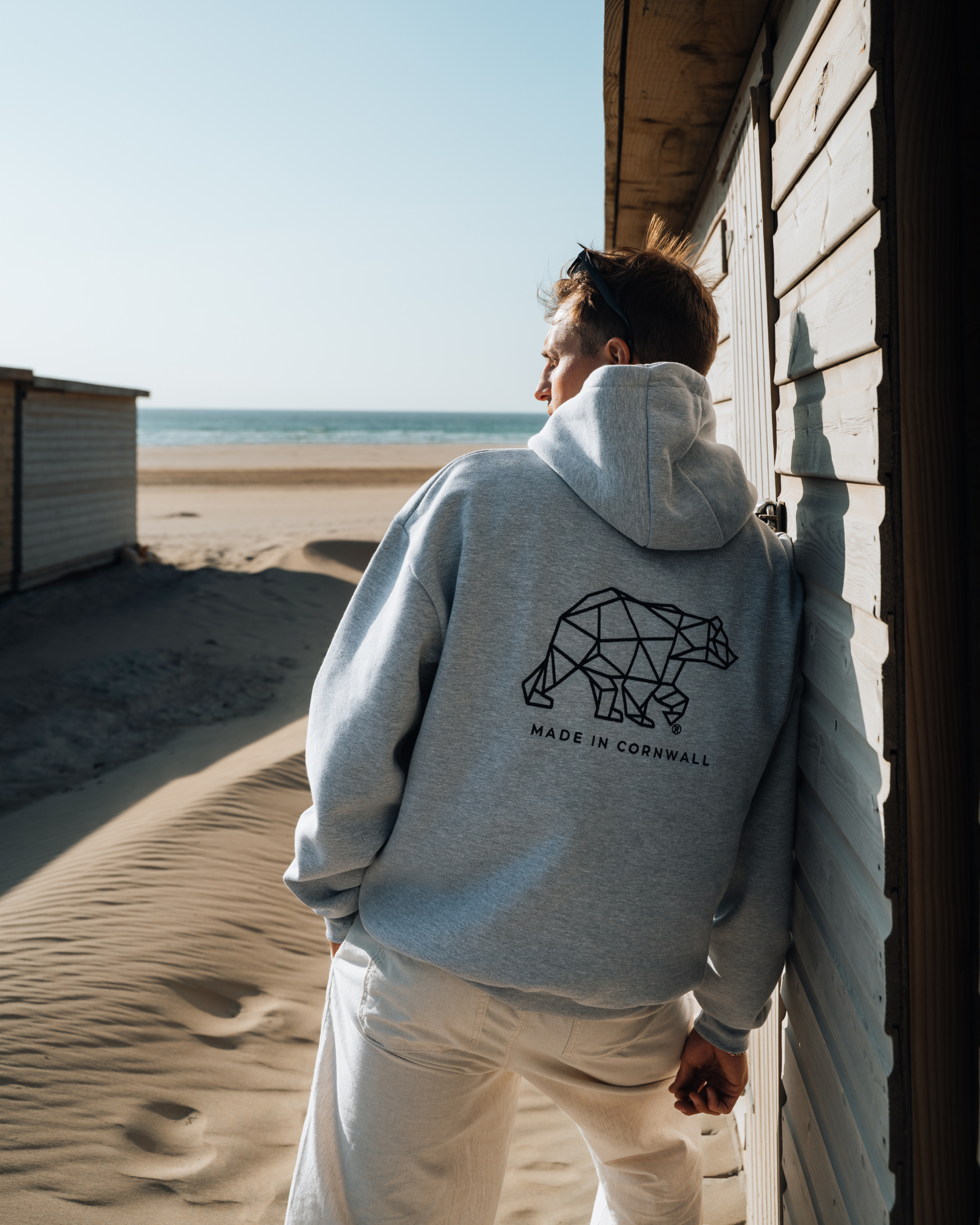Polybear Heavyweight Hoodie - Heather Grey