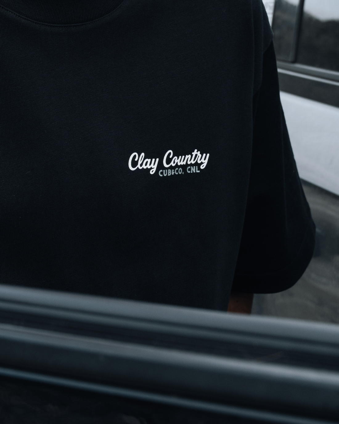Clay Country Heavyweight Box T-Shirt - Black