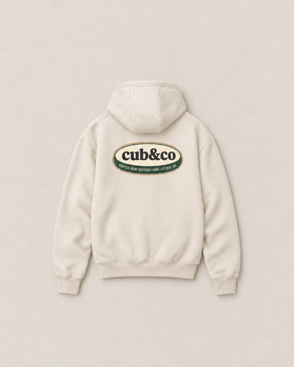 Cub&amp;Co Hoodie – Cream
