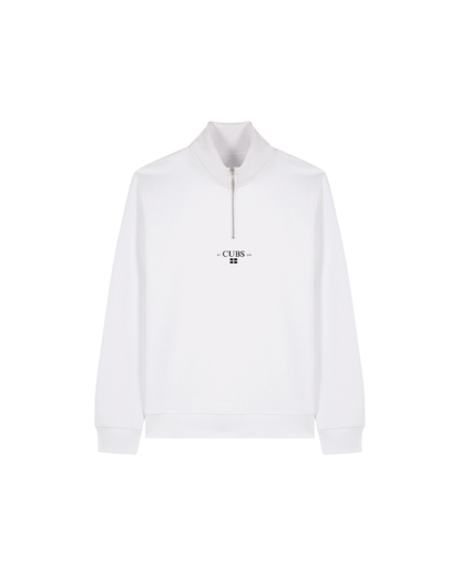 Kernow White Quarter Zip