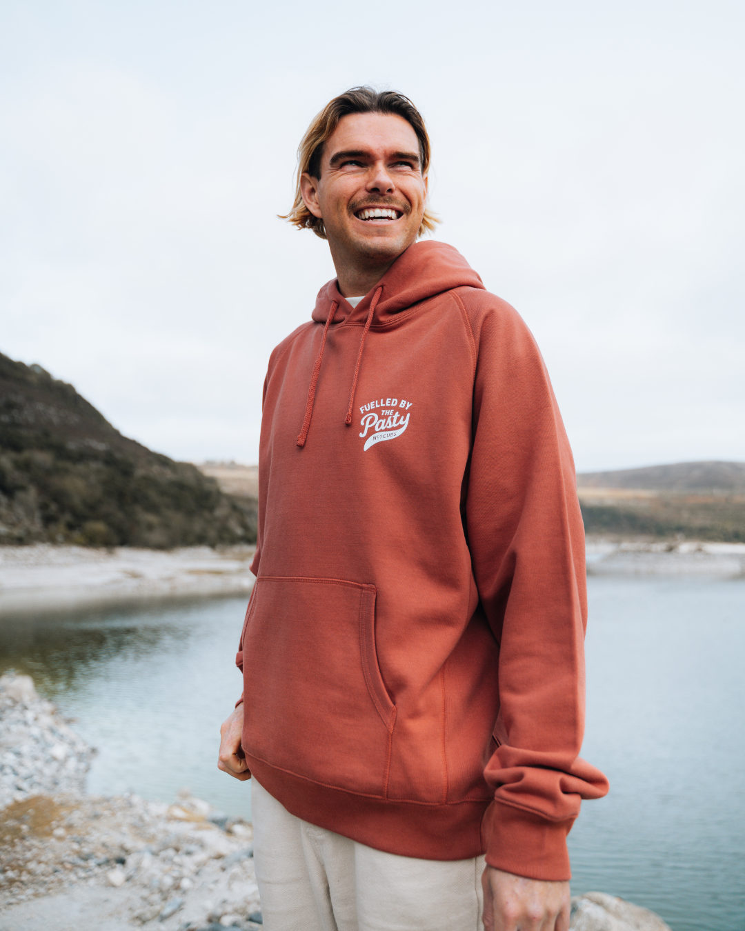 Pasty Heavyweight Hoodie - Burnt Orange