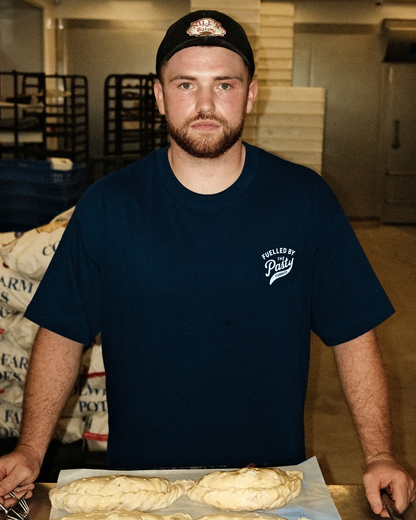 Pasty Heavyweight Box T-Shirt - Navy
