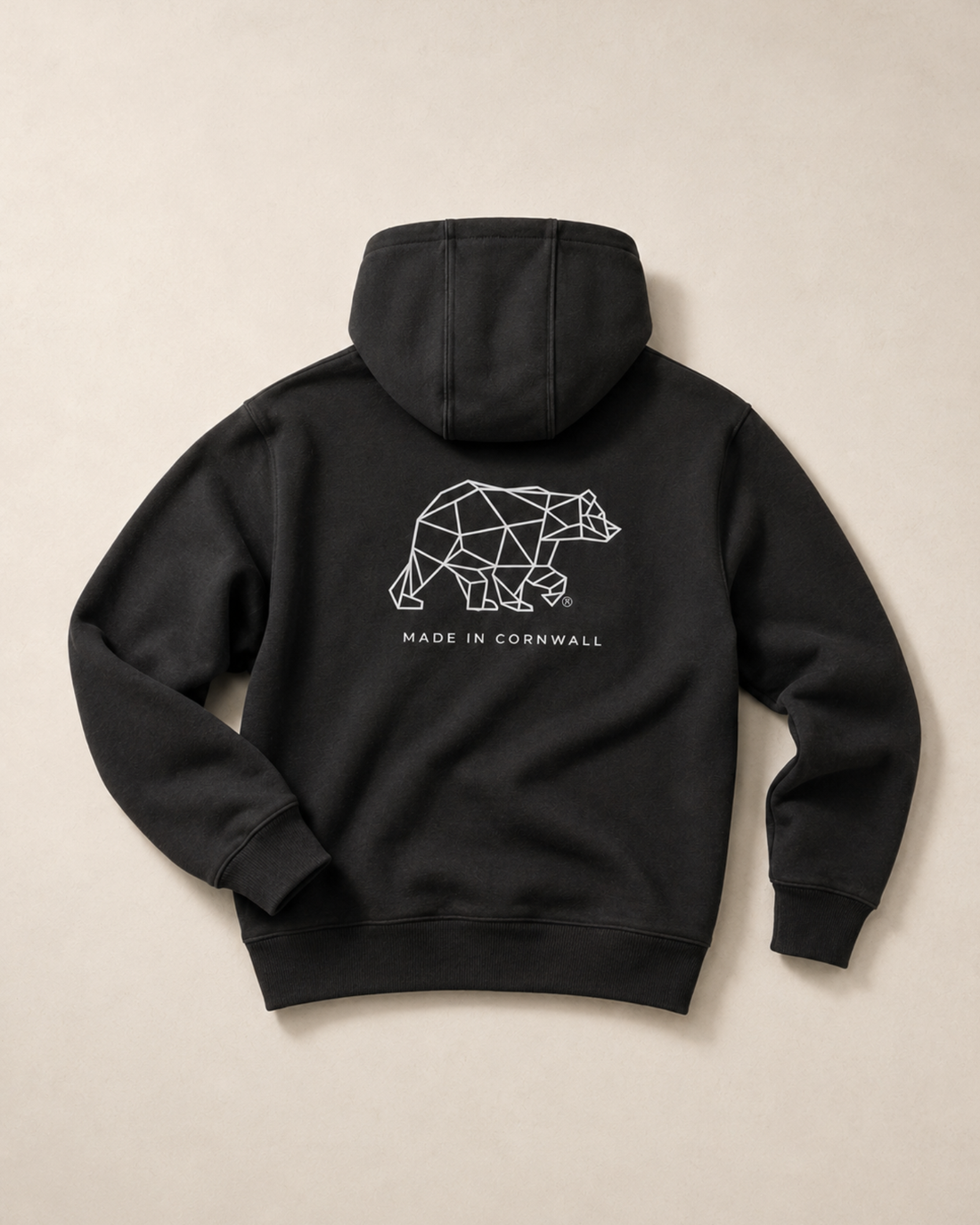 Bear Heavyweight Hoodie - Black