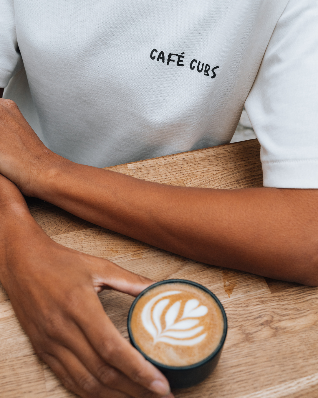Café Cubs Heavyweight Box T-Shirt - Cornish Cream