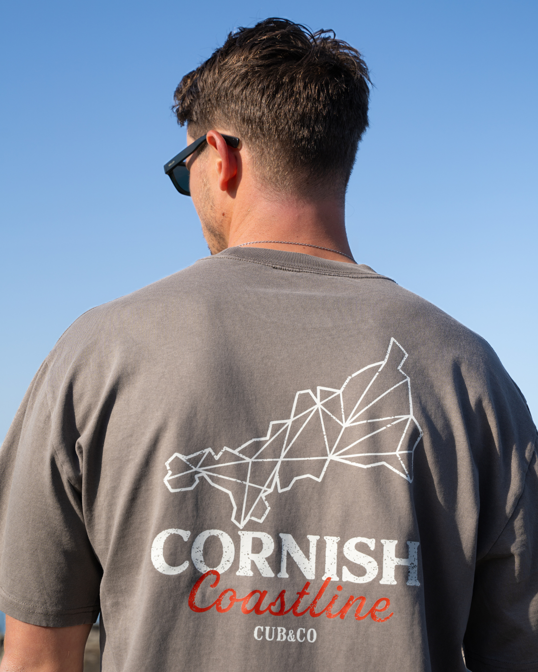 Explore T shirt- Washed Brown