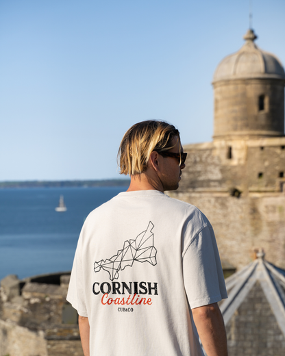 Explore T shirt- Washed Cream