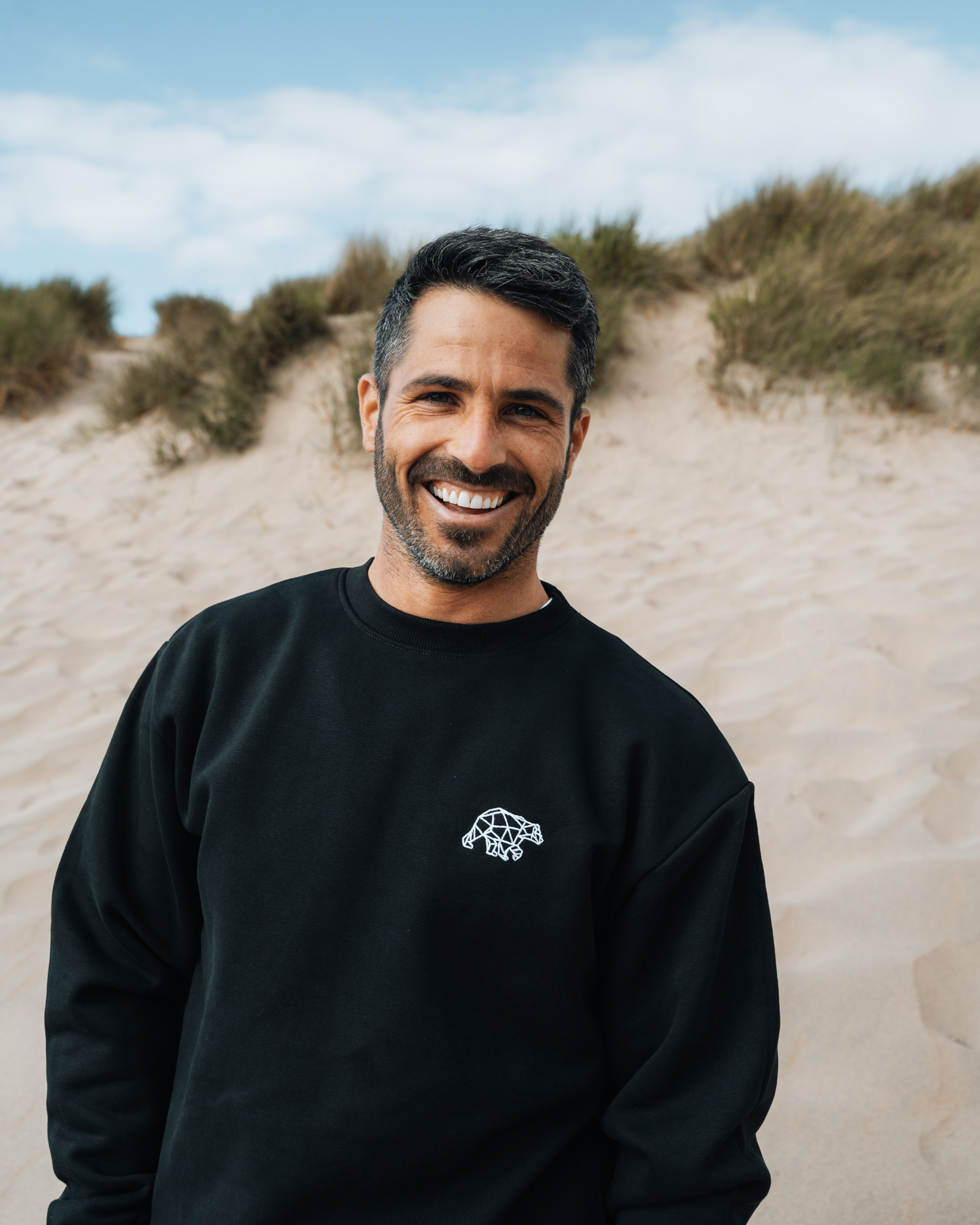 Polybear Heavyweight Sweatshirt -  Black