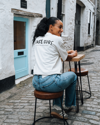 Café Cubs Heavyweight Box T-Shirt - Cornish Cream