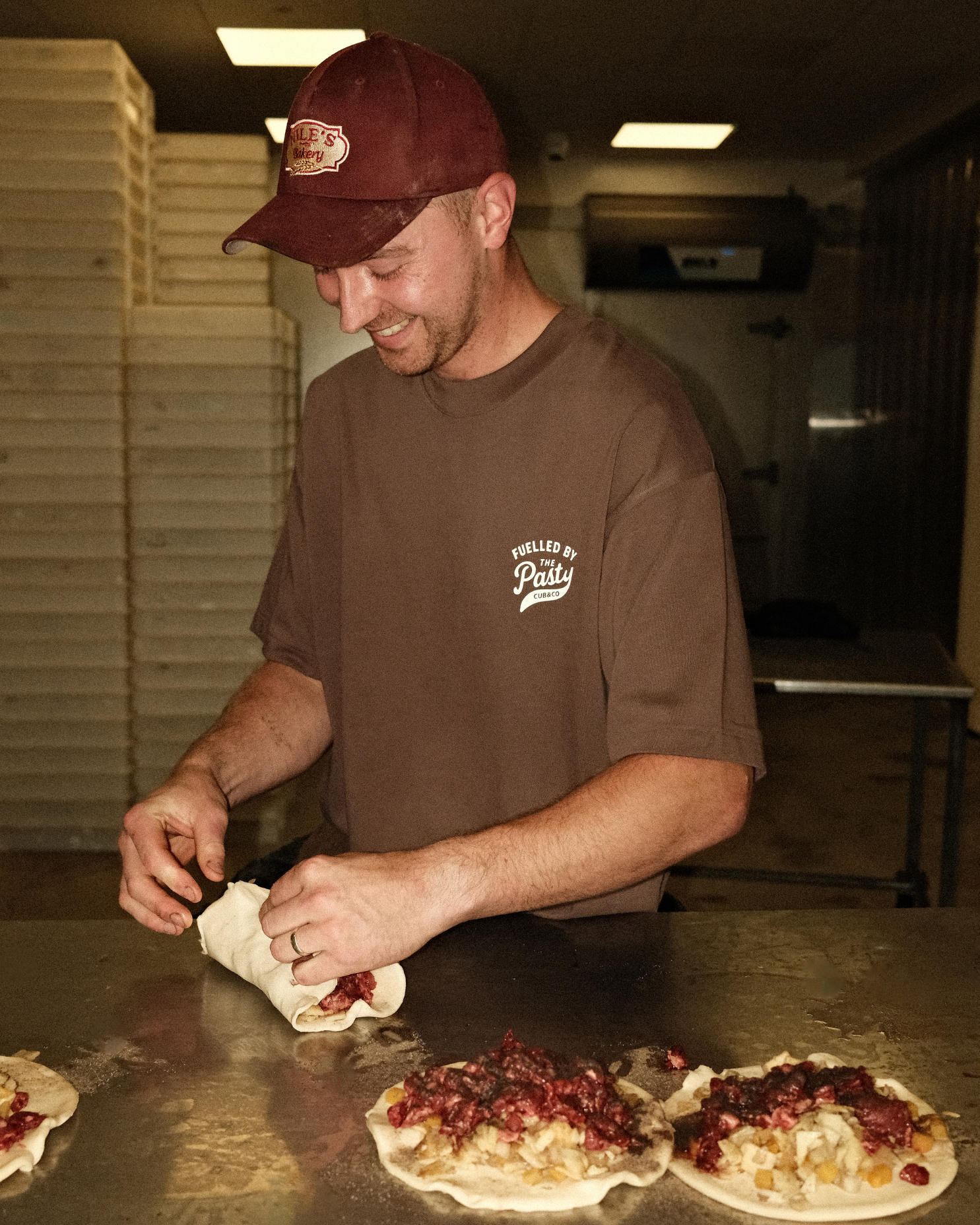 Pasty Heavyweight Box T-Shirt - Brown