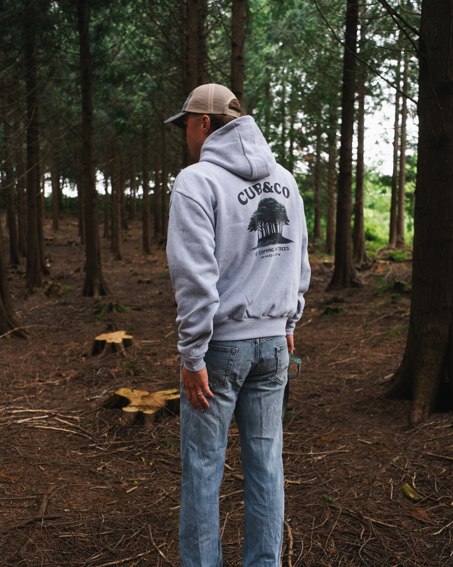 Coming Home Heavyweight Hoodie- Heather Grey