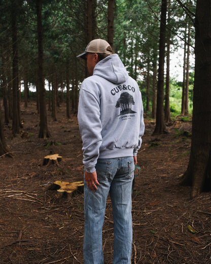 Coming Home Heavyweight Hoodie- Heather Grey
