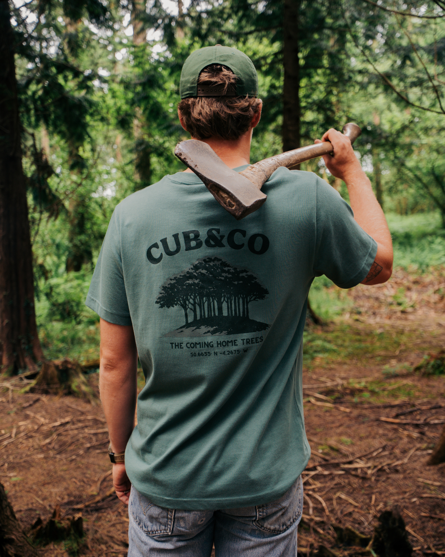 Coming Home T-Shirt - Sage Green