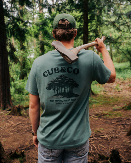 Coming Home T-Shirt - Sage Green