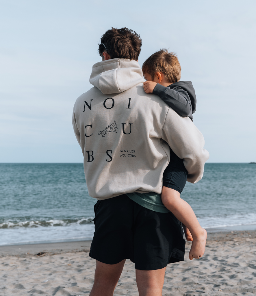 3 Tier Heavyweight Hoodie - Sand