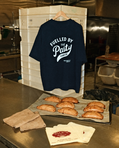 Pasty Heavyweight Box T-Shirt - Navy