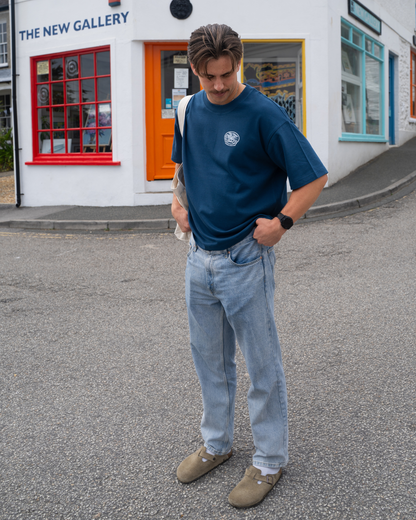 Cornish Cliffs T-Shirt – Sea Teal