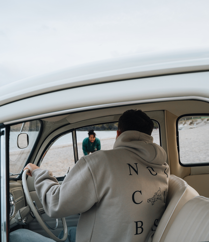 3 Tier Heavyweight Hoodie - Sand