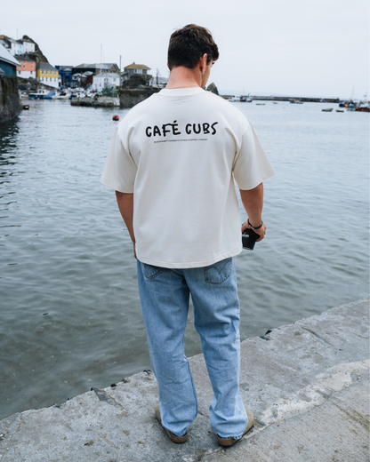 Café Cubs Heavyweight Box T-Shirt - Cornish Cream