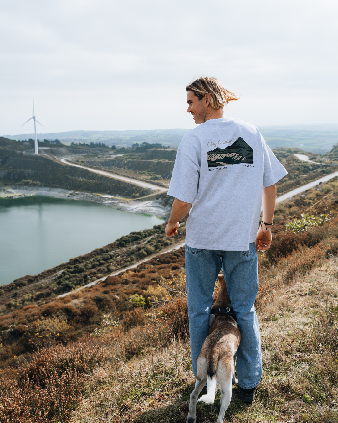 Clay Country Heavyweight Box T-Shirt – Ash Grey