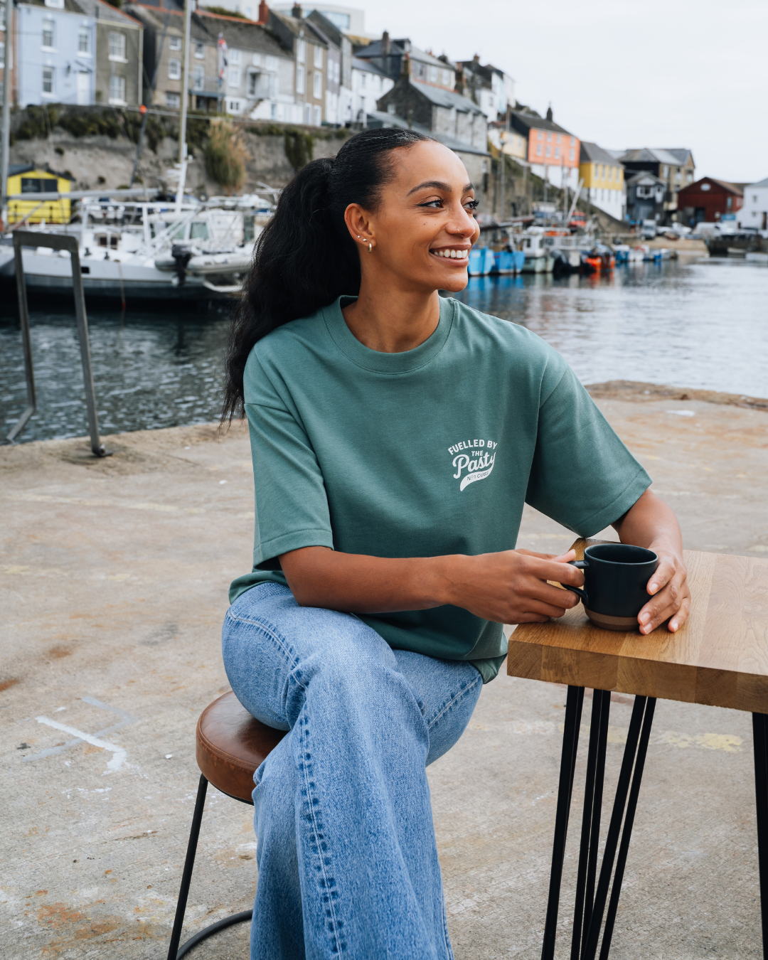 Pasty Heavyweight Box T-Shirt - Emerald Green