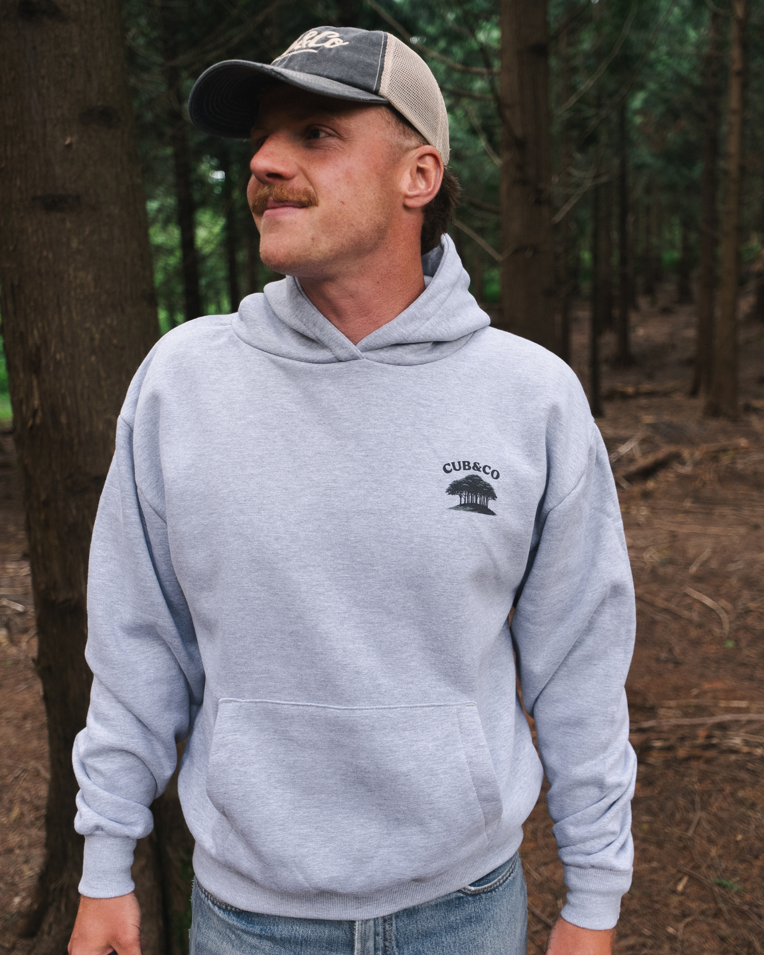Coming Home Heavyweight Hoodie- Heather Grey