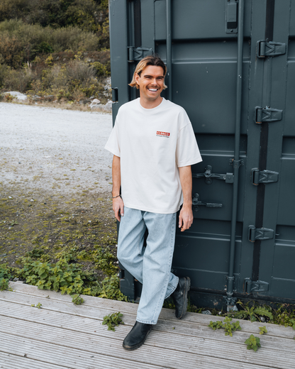 Chough Heavyweight Box T-Shirt – Cornish Cream