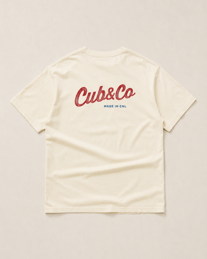 Signature Heavyweight Box T-Shirt – Cornish Cream