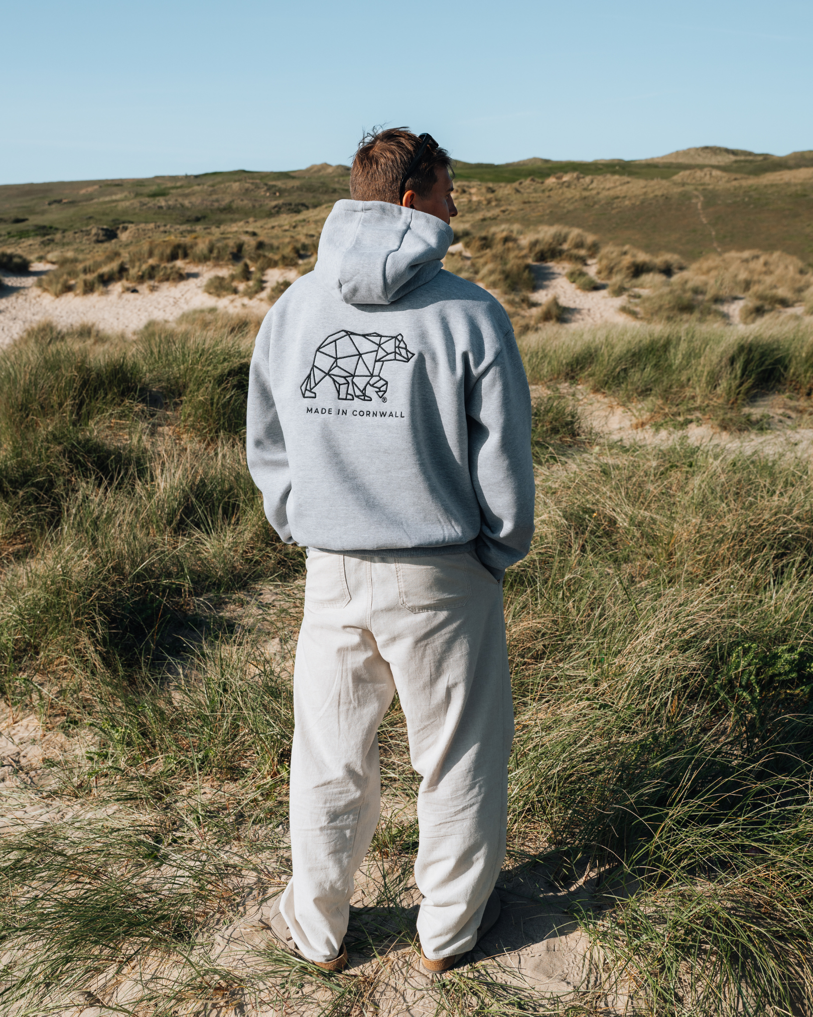 Polybear Heavyweight Hoodie - Heather Grey