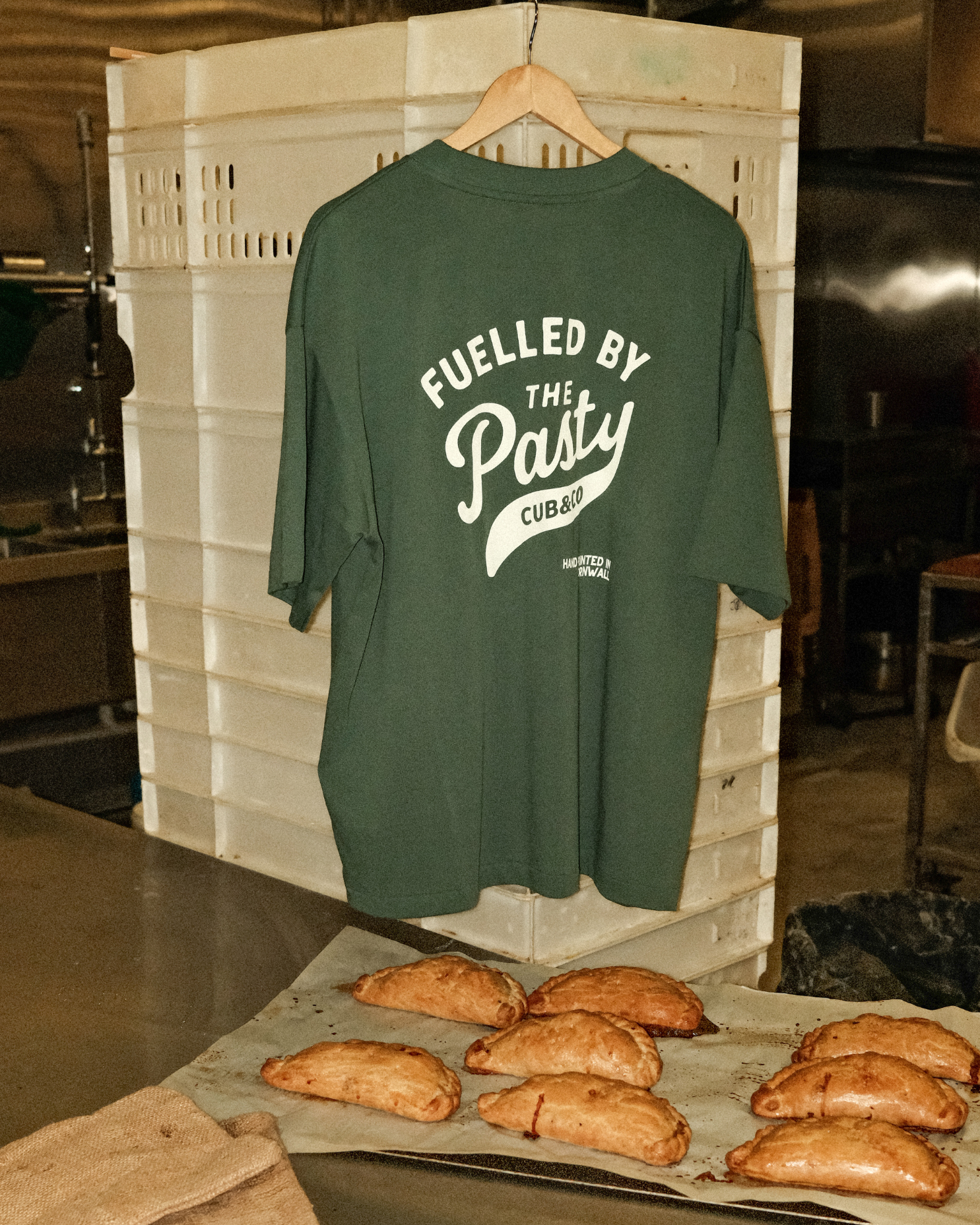 Pasty Heavyweight Box T-Shirt - Sage Green