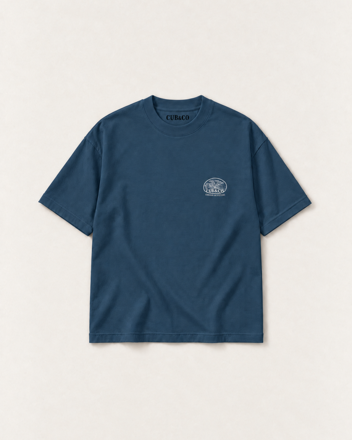 Cornish Cliffs T-Shirt – Sea Teal