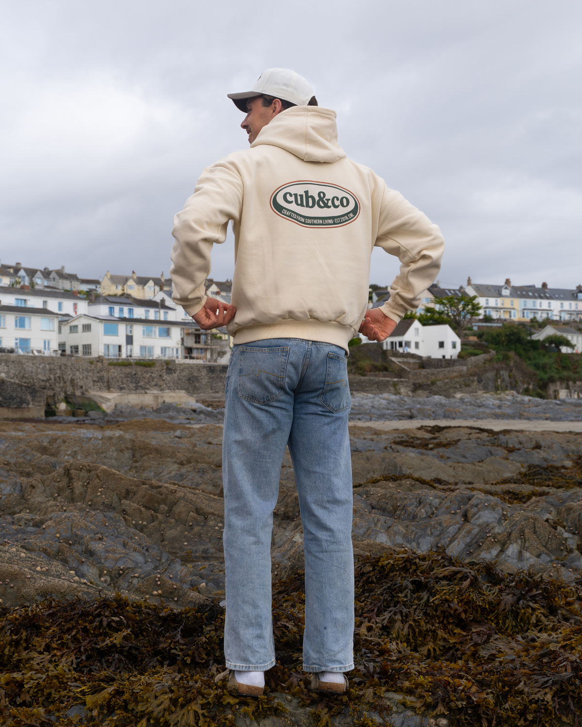 Cub&amp;Co Hoodie – Cream