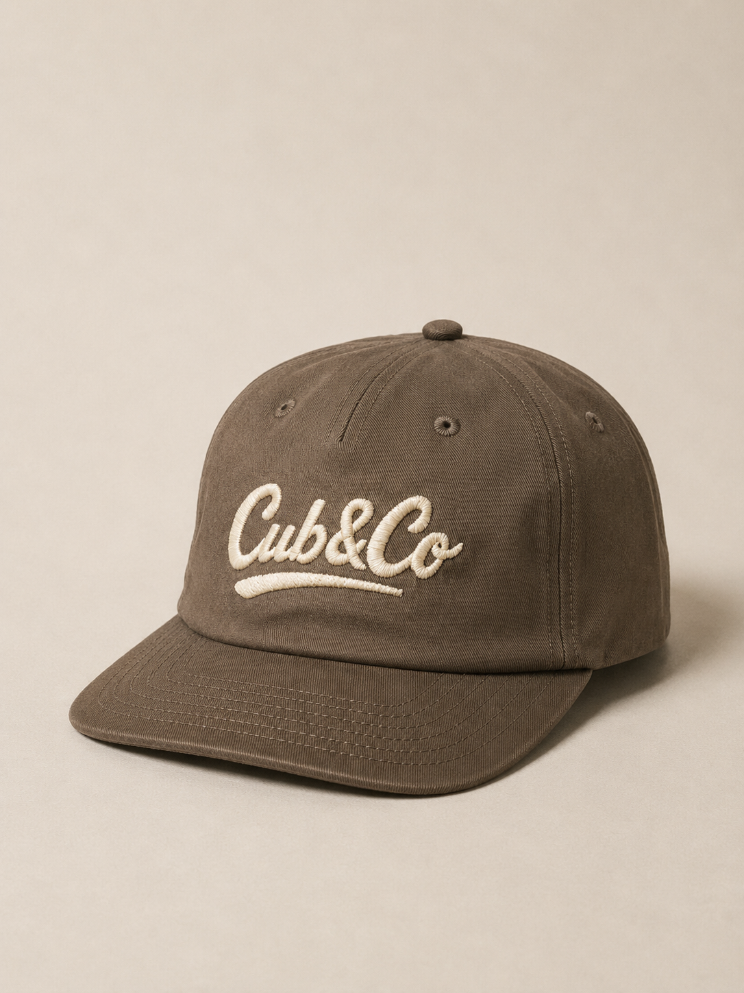 Cub&amp;Co Signature Cap Walnut