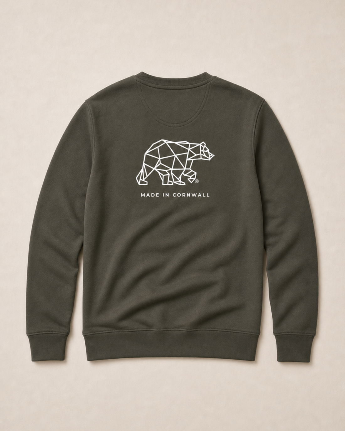 Kids’ Bear Sweatshirt Khaki
