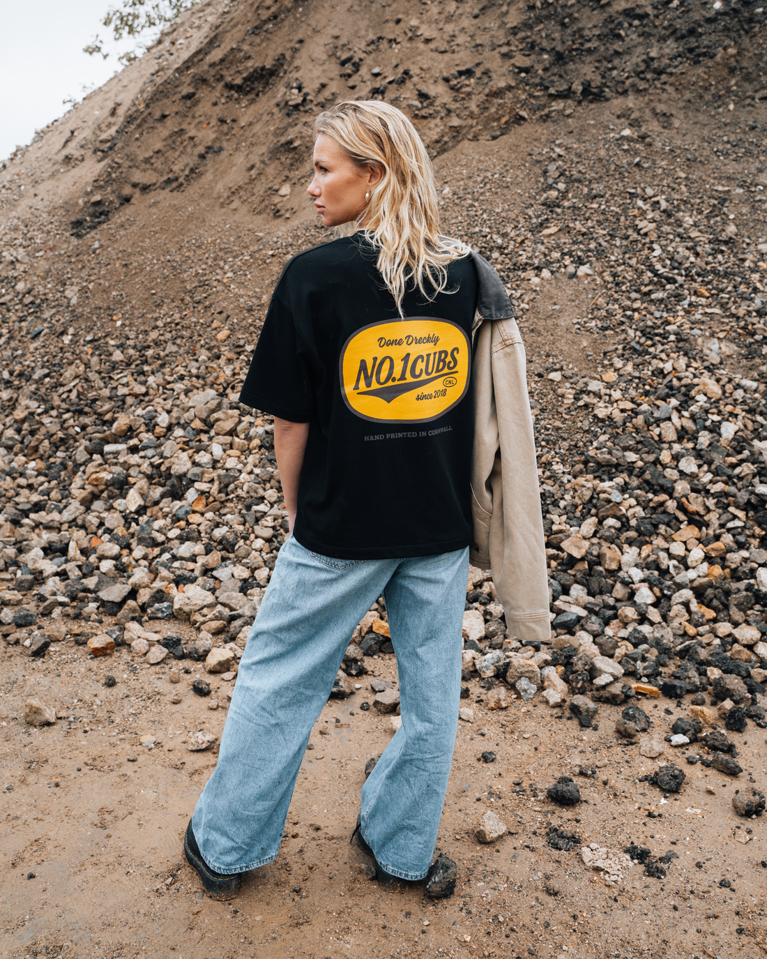 Dreckly Heavyweight Box T-Shirt - Black