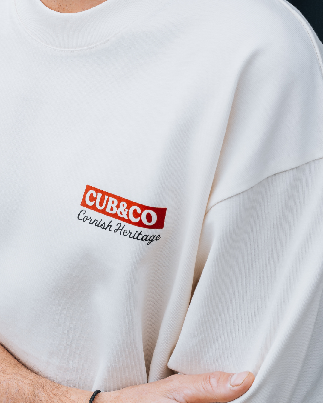 Chough Heavyweight Box T-Shirt – Cornish Cream