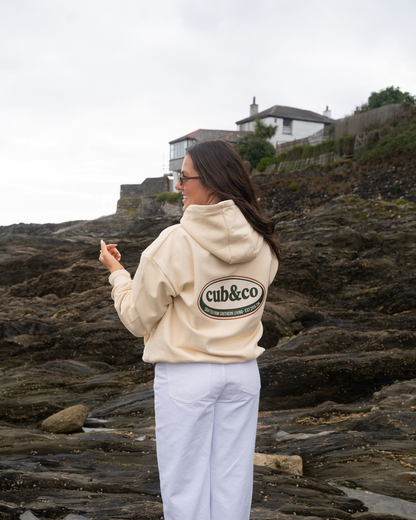 Cub&amp;Co Hoodie – Cream