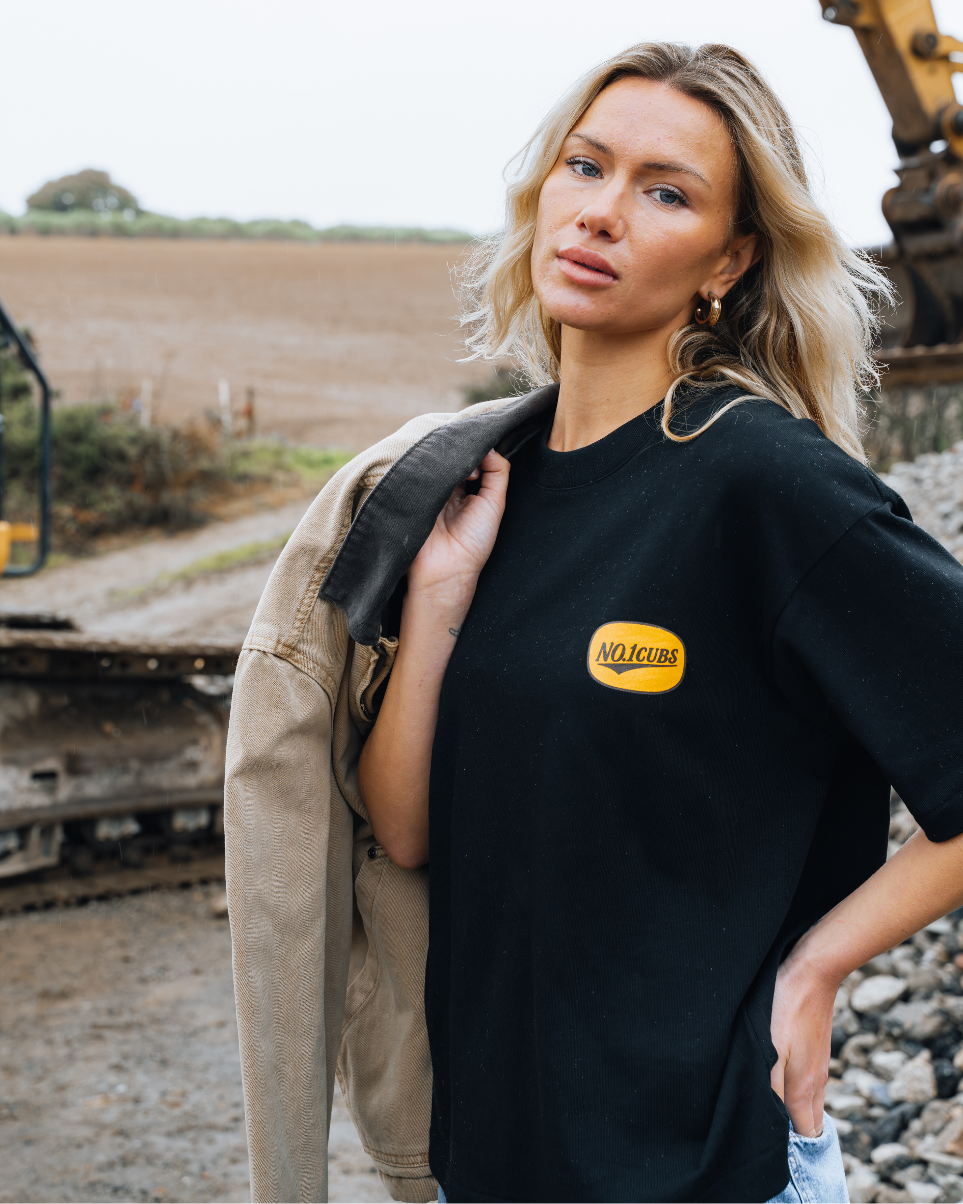 Dreckly Heavyweight Box T-Shirt - Black