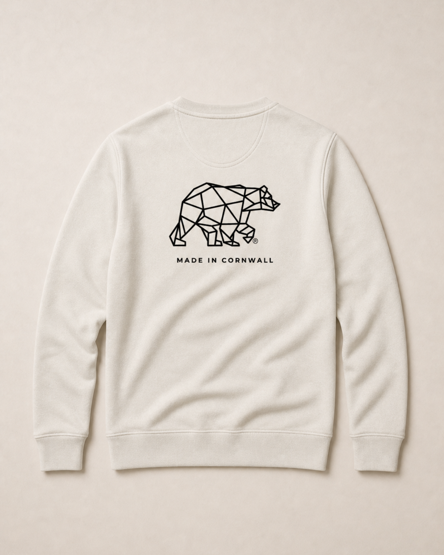 Kids’ Bear Sweatshirt Cream