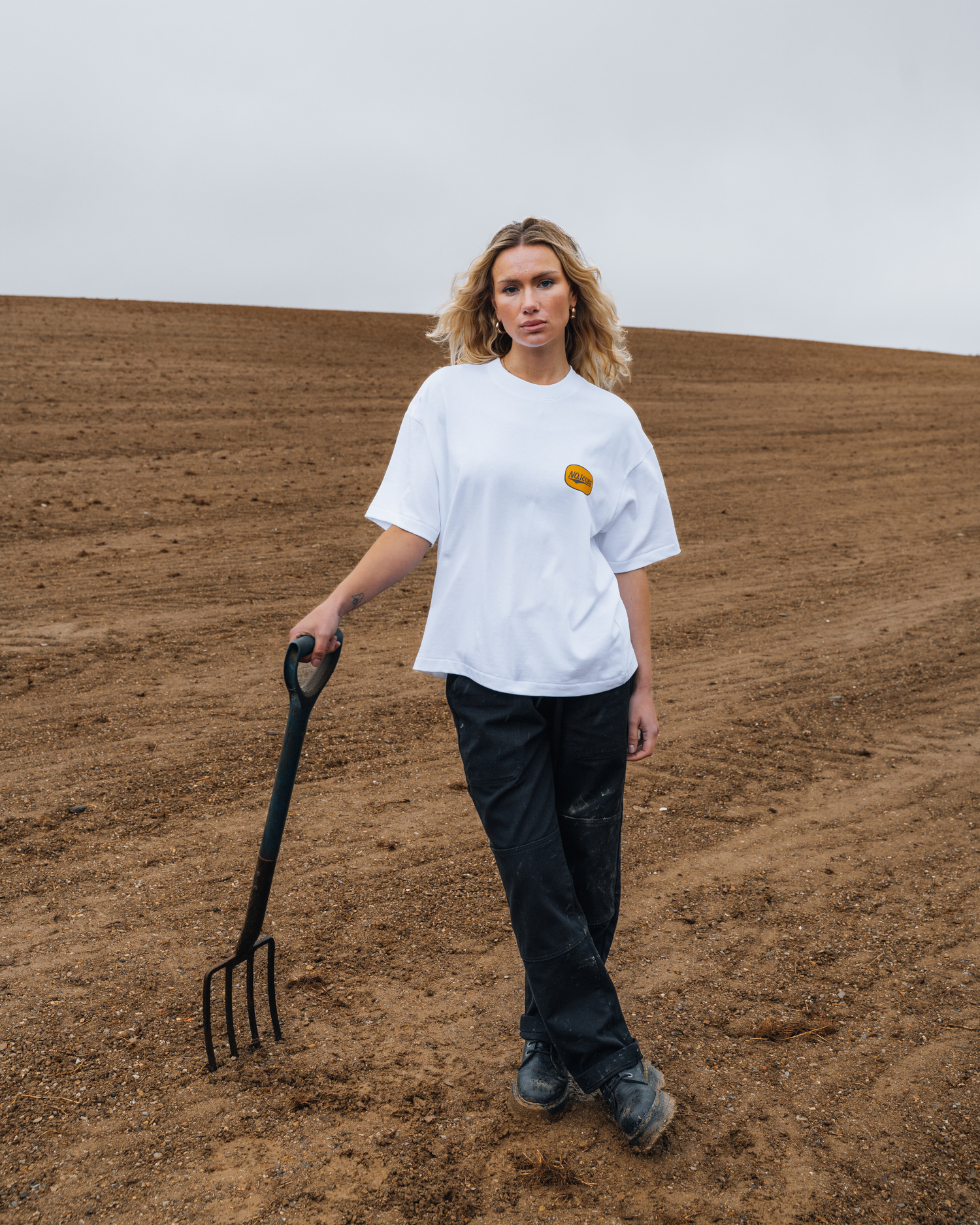 Dreckly Heavyweight Box T-Shirt - White