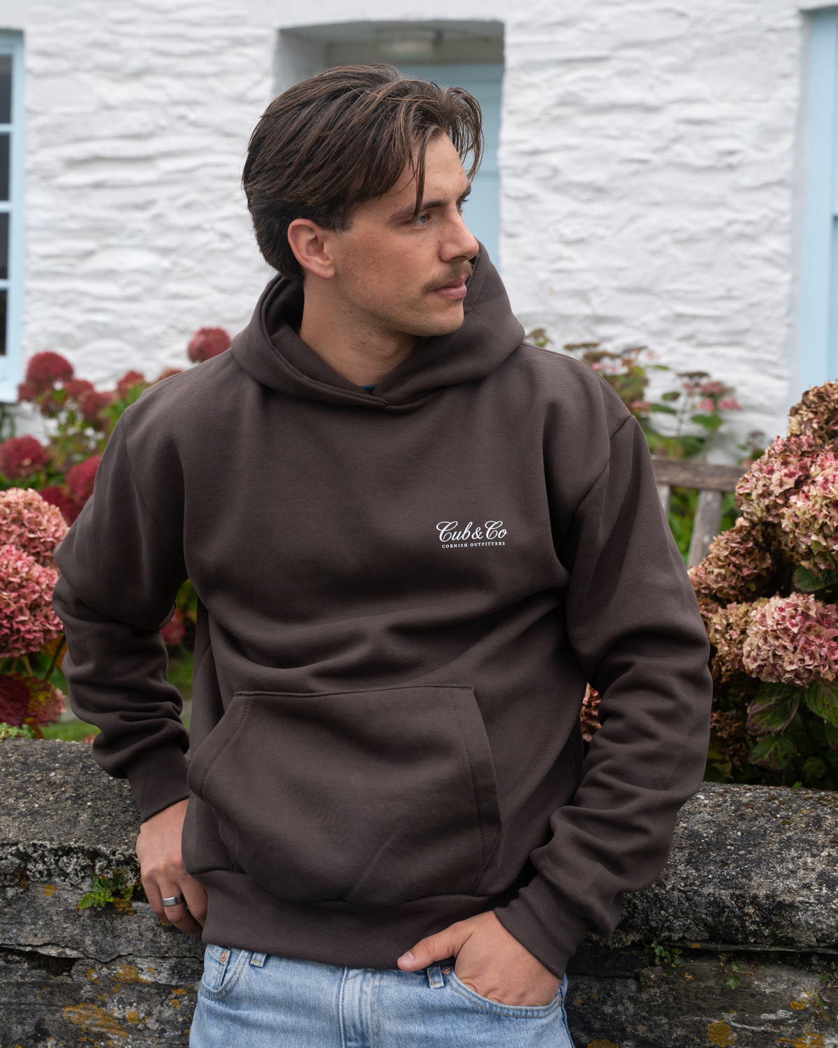 Cubs Cafe Hoodie – Brown