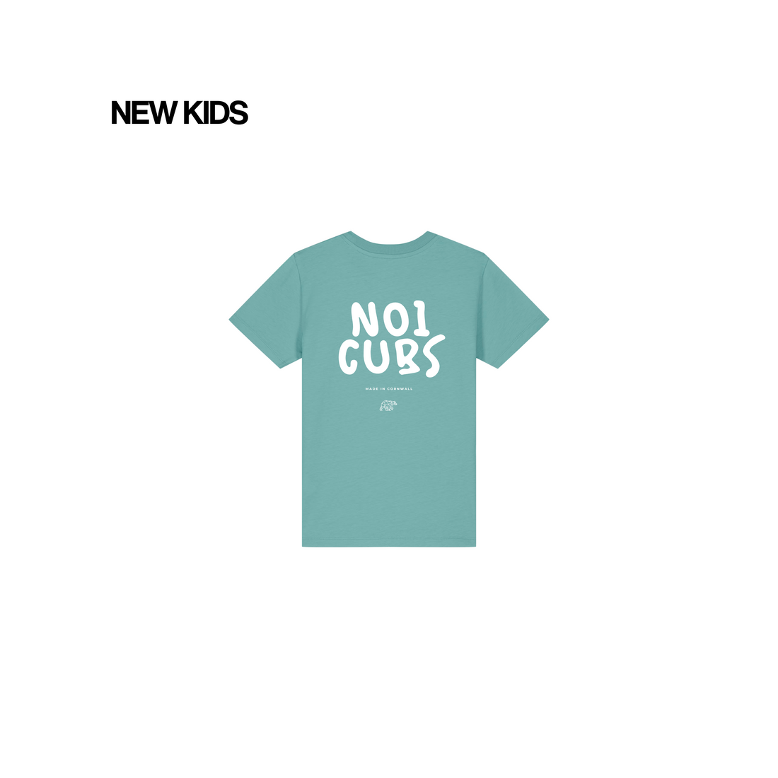 Teal t-shirt with &