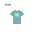 Teal t-shirt with &