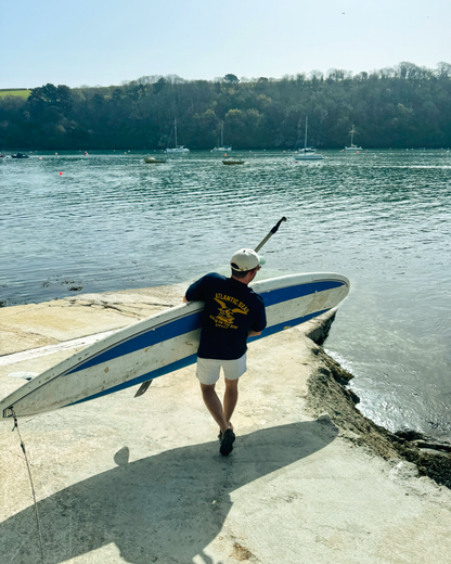 Atlantic Heavyweight Box T-Shirt - Navy