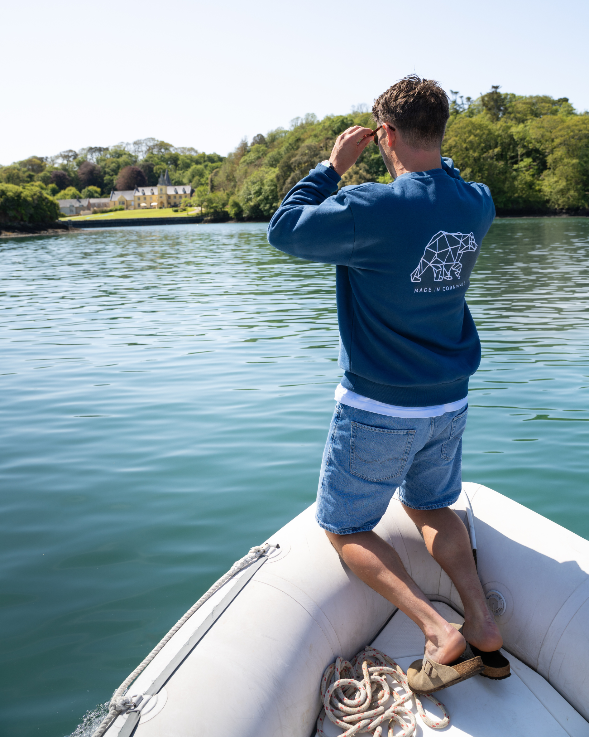 Polybear Heavyweight Sweatshirt -  Vintage Blue